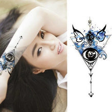 Load image into Gallery viewer, Luxury Colorful And Black Womens Tattoo Temporary Flower Waterproof Elegant Modern Tattoo For Shoulder
