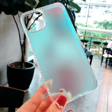Load image into Gallery viewer, Luxury Colorful Phone Case for iPhone 14 13 Pro Max 12 11 XS X XR 7 Plus 12 13 Mini Shockproof Clear Protective Case Shock-Absorbing Bright Cover Shiny Finish Back Cover
