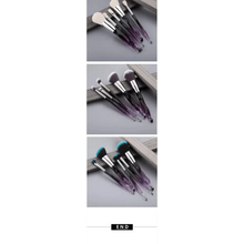 Load image into Gallery viewer, Luxury Cosmic Color New Luxury Crystal Makeup Brushes Powder Foundation Eyeshadow Eyebrow Cosmetics for Face Fan Make Up Brush Set
