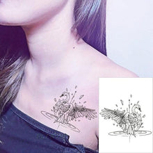Load image into Gallery viewer, Luxury Different Waterproof Temporary Tattoo Sticker Snake Flower Fake Tattoo Body Art Adult Fashion Stickers For Womens Mens
