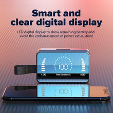 Load image into Gallery viewer, Luxury Earphone Bluetooth Compatible Headphones With Mic 3500mAh Mirror Charging Box Wireless Headphones Noise Cancelling HiFi Earbud Gaming Headsets Bluetooth MP3 Music Playes Sports Wireless Waterproof Touch Control Headphones
