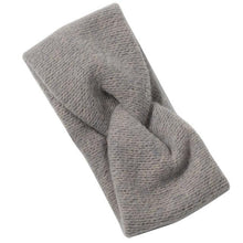 Load image into Gallery viewer, Luxury Fashion Winter Soft Solid Color Elastic Elegant Wide Knitting Cross Lightweight Headband Yoga Turban Bandage Bandanas Hair Bands For Women
