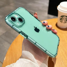 Load image into Gallery viewer, Luxury Fluorescence Phone Case For iPhone 13 14Pro Max 14 Plus Shockproof Clear Soft Silicone Cover Shockproof Thin Transparent Case  Drop Protection for iPhone
