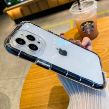 Load image into Gallery viewer, Luxury Fluorescence Phone Case For iPhone 13 14Pro Max 14 Plus Shockproof Clear Soft Silicone Cover Shockproof Thin Transparent Case  Drop Protection for iPhone
