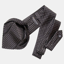 Load image into Gallery viewer, Barbera - Silk Jacquard Tie - Black
