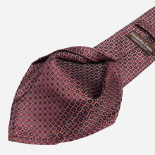Load image into Gallery viewer, Ravenna - Silk Jacquard Tie - Burgundy
