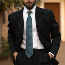 Load image into Gallery viewer, Cortina - Silk Jacquard Tie - Bottle Green
