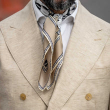 Load image into Gallery viewer, Lombardi - Silk Neckerchief - Sand
