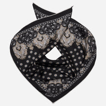 Load image into Gallery viewer, Filippo - Silk Neckerchief - Black
