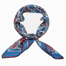 Load image into Gallery viewer, Barbaresco - Silk Neckerchief - Blue and Red
