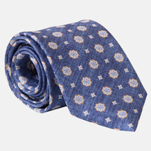 Load image into Gallery viewer, Antinori - Printed Silk Tie - Blue
