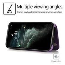 Load image into Gallery viewer, Luxury Leather Case For iPhone 14 12 13 Pro Comfortable Soft Wallet Card Slots Phone Flip Cover Wallet Case with Card Holder for iPhone
