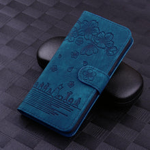 Load image into Gallery viewer, Luxury Leather Flip Phone Case For iPhone 14 13 Pro Max 11 12 Mini XR X XS Max Magnetic Wallet Bracket Cover PU Leather Stylish Case with Credit Card Holder Flip Drop Protection Shockproof Phone Cover
