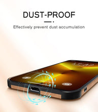 Load image into Gallery viewer, Luxury Leather Phone Case For iPhone 14 13 12 11 Pro Max Mini X XS XR 7 8 Plus SE Retro Solid Color Soft Silicone Cover PU Leather Classic Luxury Business Slim Cover Non-Slip Anti Scratch Full Protective Phone Cases
