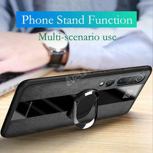 Load image into Gallery viewer, Luxury Leather Phone Case For Xiaomi Mi 11i 9T 10T 11T Pro 11 Lite Redmi Note 9S 7 8 9 10 Pro 8T Cover Case Leather Mobile Phone Case with 360° Rotating Ring Vintage Two Tone Durable Phone Cover
