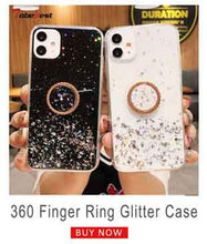 Load image into Gallery viewer, Luxury Marble Gold Foil Phone Case For Xiaomi Redmi Note 9 9S 8 8T 7 6 5 Pro 9A 9C 8A 7A 6A 10X 5G Coque Soft Silicone Cover Luxury Marble Pattern Bling Shell Back Mirror Glass Case Cover with Soft Bumper and Hybrid Technology
