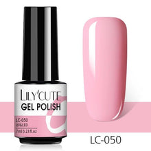 Load image into Gallery viewer, Luxury Metallic Womens Nail Polish Silver Rose Permanent UV Gel Nail Varnish Elegant Luxury Metal Effect More Collor For Girls
