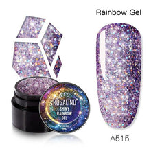 Load image into Gallery viewer, Luxury Modern Crystal Shiny Gel Nail Polish Painting Nails Art Design Diamond Manicure Gel Luxury Design For Women and Girls
