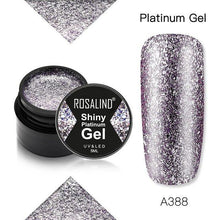 Load image into Gallery viewer, Luxury Modern Crystal Shiny Gel Nail Polish Painting Nails Art Design Diamond Manicure Gel Luxury Design For Women and Girls
