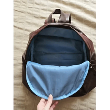 Load image into Gallery viewer, Luxury Modern Women Unique Style Women Backpack Leather School Bag For Teengers Gilrs Large capacity PU Travel backpack
