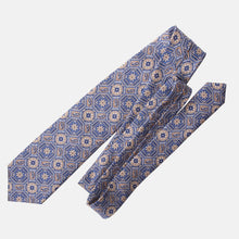Load image into Gallery viewer, Mantova - Printed Silk Tie - Blue
