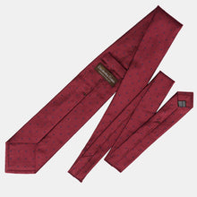 Load image into Gallery viewer, Pisa - Silk Jacquard Tie - Burgundy
