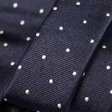 Load image into Gallery viewer, Pisa - Silk Jacquard Tie - Navy
