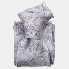 Load image into Gallery viewer, Novara - Printed Silk Tie - Sky Blue
