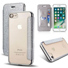 Load image into Gallery viewer, Luxury Slim Leather Wallet Flip Case For iPhone 14 Pro 13 12 Card Holder Cover Shock-Absorption Anti-Scratch Bumper Back Cover for New iPhone
