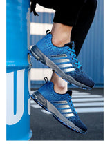 Load image into Gallery viewer, Luxury Sport Mens Sneakers Mesh Breathable Casual Men Shoes Comfortable Non-Slip Shock Absorption Light Outdoor Walking Comfortable Running Sneakers
