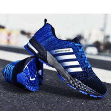 Load image into Gallery viewer, Luxury Sport Mens Sneakers Mesh Breathable Casual Men Shoes Comfortable Non-Slip Shock Absorption Light Outdoor Walking Comfortable Running Sneakers
