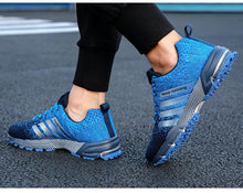 Load image into Gallery viewer, Luxury Sport Mens Sneakers Mesh Breathable Casual Men Shoes Comfortable Non-Slip Shock Absorption Light Outdoor Walking Comfortable Running Sneakers
