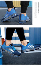Load image into Gallery viewer, Luxury Sport Mens Sneakers Mesh Breathable Casual Men Shoes Comfortable Non-Slip Shock Absorption Light Outdoor Walking Comfortable Running Sneakers
