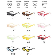 Load image into Gallery viewer, Luxury Style  Eyewear For Women/Men Designer Small Frame Cat Eye Glasses Women Cat Eye Sunglasses Vintage Square Shade Women Eyewear
