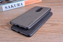 Load image into Gallery viewer, Luxury Textile Cloth Leather Skin Phone Case Cover For Xiaomi Redmi 5 5 Plus Luxury Textile Leather Skin Soft Hard Cover For Xiaomi Redmi 5 Plus Case Shockproof Durable Material Vintage New Design Leather Phone Case
