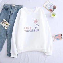 Load image into Gallery viewer, Luxury Unisex Hoodie Hoodies Sweatshirt Love Yourself Hoody Sweatshirt Boys Hoody Hoodies Cool Print Casual Drawstring Warm Winter Stylish Design Hoodie For Men Women
