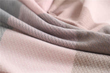 Load image into Gallery viewer, Winter  Long Plaid Headwear Scarf Warm Shawls Cashmere Female Scarfs Scarves Lady Tassel Shawl Wraps For Women
