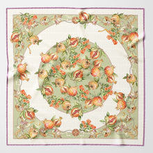 Load image into Gallery viewer, Melograno - Silk Foulard - Venetian Glass Green
