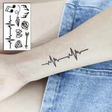 Load image into Gallery viewer, Luxury Womens Different Temporary Waterproof Tattoo Sticker Feather Dandelion Tattoos For Makeup Party
