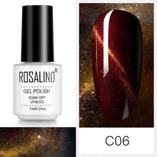 Load image into Gallery viewer, Luxury Womens Pink Shiny Nail Gel Polish Varnish Permanent UV Gel Popular High Quality Colorful Nail Polish
