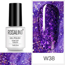 Load image into Gallery viewer, Luxury Womens Pink Shiny Nail Gel Polish Varnish Permanent UV Gel Popular High Quality Colorful Nail Polish

