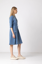 Load image into Gallery viewer, Elara Denim Dress
