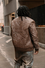 Load image into Gallery viewer, Jacket| M4108 Bianco Bomber Jacket - Brown
