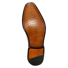 Load image into Gallery viewer, Macon Leather and Suede Crocodile Printed Oxford Dress Shoes
