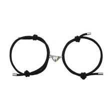 Load image into Gallery viewer, Magnet Attracts Couple Bracelet Heart Charm Jewelry Hand Woven Rope Handmade Bracelets With Mutual Attraction Magnetic Bells Friendship Rope Jewelry Bracelets
