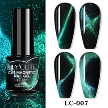Load image into Gallery viewer, Magnetic 9D Cat Eye Gel Nail Polish Set UV LED Popular Chameleon Multi Color Salon Designs For Womens
