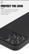 Load image into Gallery viewer, Magnetic Case for iPhone 13 12/13 12 Pro/13 12Pro Max Case Camera Protection Cover Silky Silicone Case with Slide Camera Lens Protection Shockproof Phone Case
