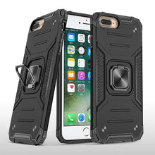 Load image into Gallery viewer, Magnetic Metal Ring Stand Holder Phone Case Cover For iPhone 11 12 13 14 Pro Max Xs XR X 8 7 6 6s Plus Rotating Ring Kickstand Fit Magnetic Car Mount Heavy Duty Dual Layer Shockproof Phone Case
