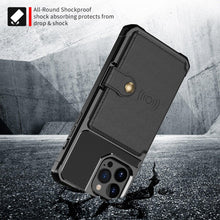 Load image into Gallery viewer, Magnetic Wallet Leather Case For iPhone 14 13 12 11 Pro Max XS Phone Cases Stand X  Anti drop Cards Soft Cover Functional Case Compatible with iPhone
