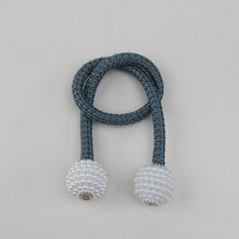 Load image into Gallery viewer, Magnets Curtains Clamps Curtain Holder Pompom Tieback Magnetic Clips Hanging Balls Tie Back Home Decoration Accessories Magnetic Curtain Tiebacks European Style Decorative Curtain Drape Tie With Strong Magnetic For Home And Office Decoration
